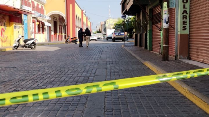 Asesinan a tránsito en Tarimoro; rafaguean presidencia