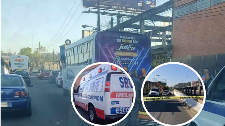 Iban a la escuela: muere motociclista con menor a bordo en Xalapa