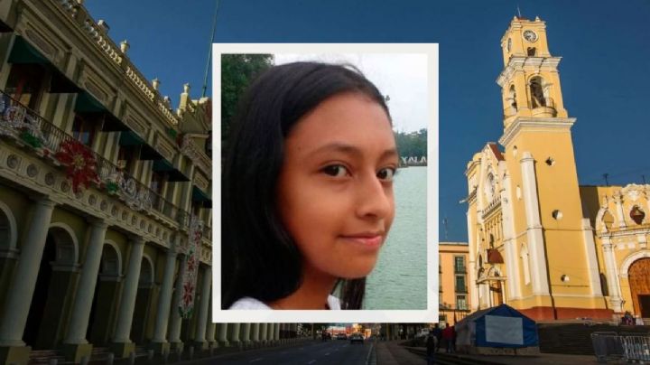 Desaparece Zury en Xalapa, tiene 12 años