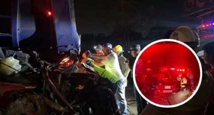 Pablo y su hija de 7 años murieron en accidente carretero al sur de Veracruz