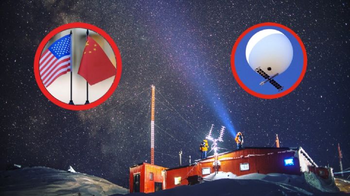 China: de sus polémicos "globos espía" a base satelital en la Antártida