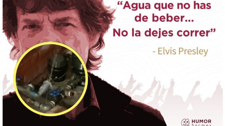 Sacmex pide no dejar correr el agua que no has de beber, la tunden con fugas