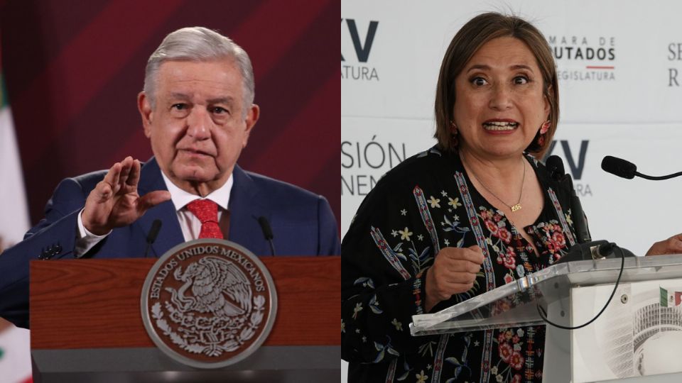 AMLO y Xóchitl Gálvez