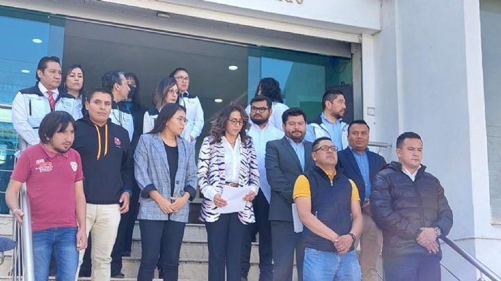 Así fue la disculpa pública del alcalde de Mineral del Monte a periodistas y activistas agredidos