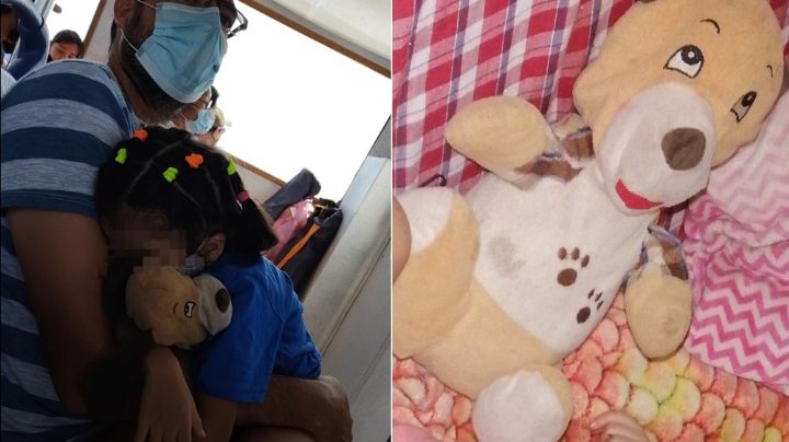 Airam, de 4 años, busca a “Peo”, el último recuerdo de su difunto papá