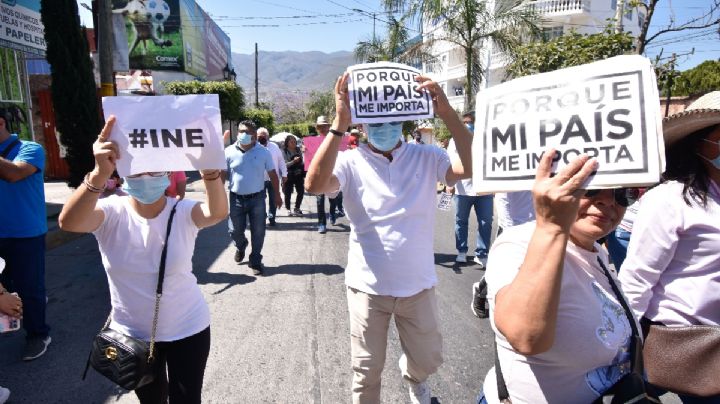 “Nadie alentó a manifestantes”; INE lamenta señalamientos de la 4T en su contra