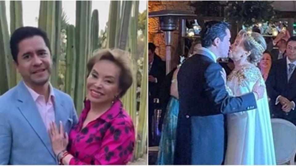 Elba Esther Gordillo y su esposo el abogado Luis Antonio Lagunas