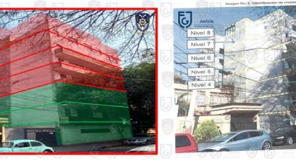 Fiscalía señala edificio con 5 pisos de más ligado al "Cártel Inmobiliario"