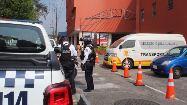 Broma de tiroteo causa pánico colegio Guillaumin de Orizaba, Veracruz