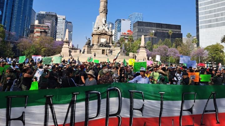 Marchan en el país en apoyo a militares detenidos; piden liberar a 4 soldados por caso Nuevo Laredo