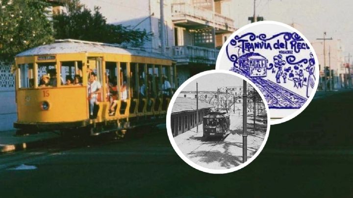 Estas fotos muestran por dónde pasaba el tranvía en Veracruz