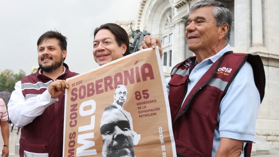 El líder de Morena hace un llamado para al pueblo a conmemorar los 85 años de la Expropiación Petrolera en el Zócalo