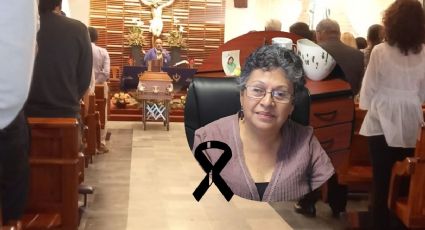 Despiden Esther Hernández Palacios en iglesia de Xalapa, Veracruz