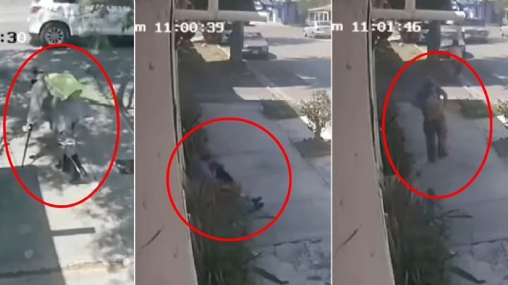 VIDEO | Oscar a la mejor actuación: exhiben a estafador que pide limosna