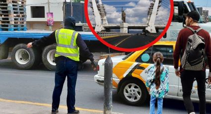 Peatones y vehículos: caos bajo el Puente Atirantado que la Policía arregla en horas pico
