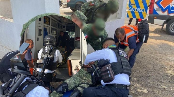 Choca patrulla militar contra camioneta, hay soldados y civiles lesionados en Xalapa, Veracruz