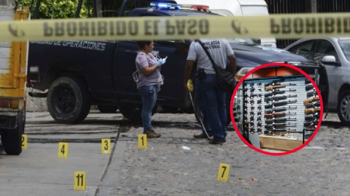 Aumenta venta directa de armas de fabricantes a criminales: estudio de EU