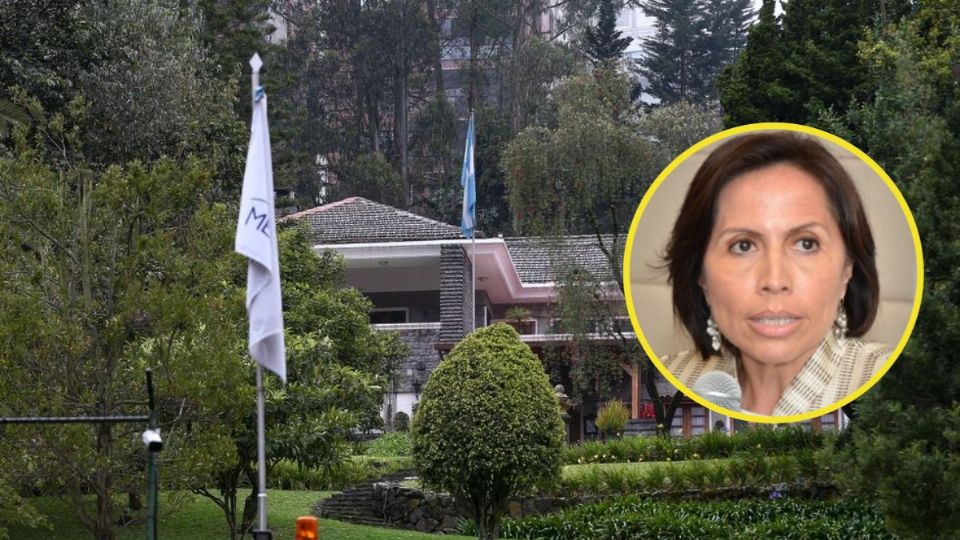 La sede de la embajada argentina en Ecuador, de donde se fugó la exministra Duarte