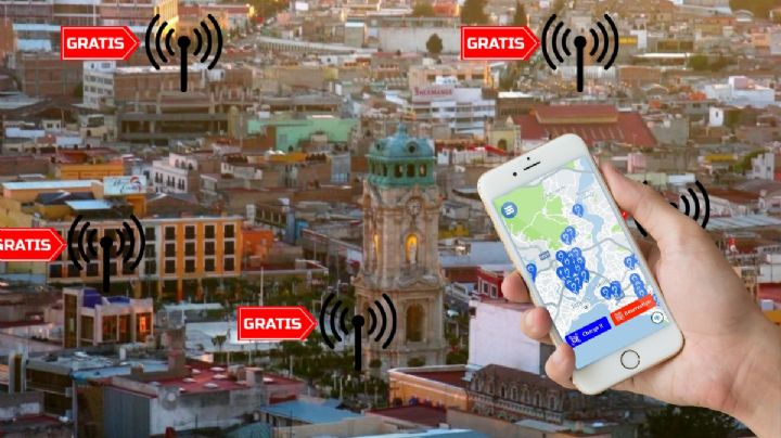 ¿Dónde se ubican los puntos de internet gratuito en Pachuca?