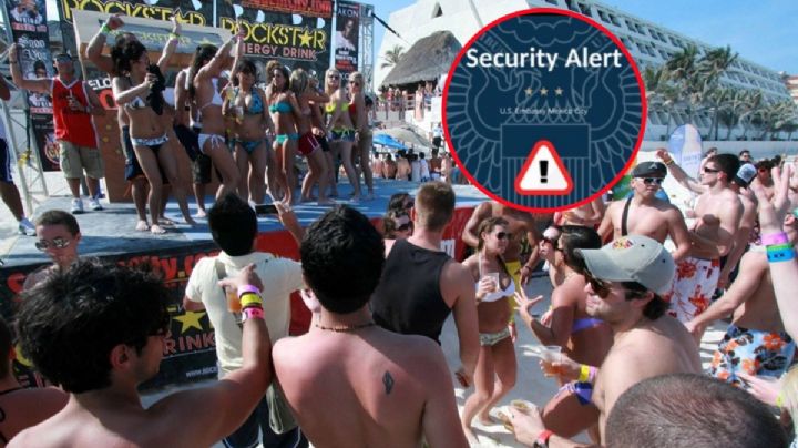Alerta EU a spring breakers de viajar a playas mexicanas
