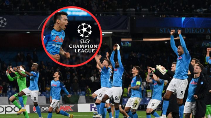 Napoli y "El Chucky" Lozano hacen historia en Champions League