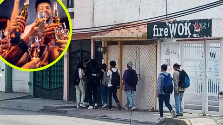 ¡Se les acabó la fiesta! Denuncian bar clandestino en Pachuca, cerca de la Prepa 3