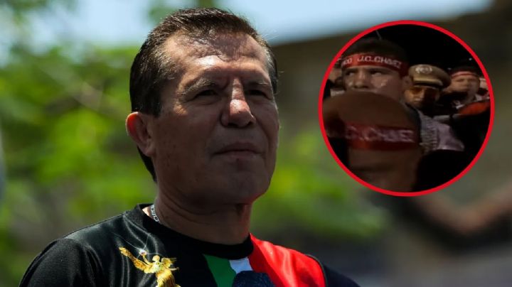 La polémica foto de JC Chávez acompañado de un narcotraficante hacia el ring