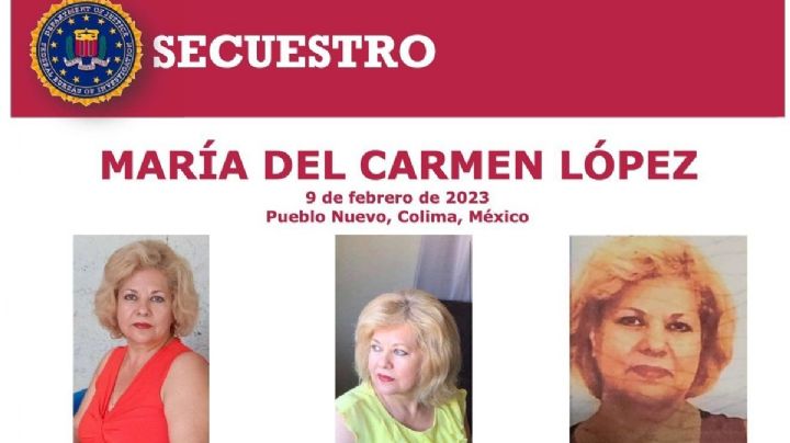 FBI emite ficha de búsqueda de otra estadounidense secuestrada en México