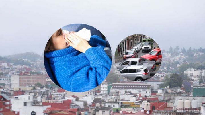 Xalapa, 200 mil carros y su aire nocivo; Ary y su hijo sufren enfermedades