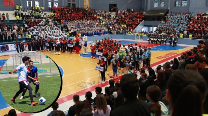 Conviven lasallistas en juegos preparatorianos en León