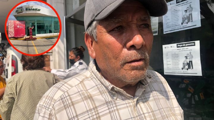 Esteban no recibe su pensión del Bienestar desde el 2019