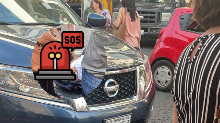 Atropellan a vendedor de Lotería en Xalapa, a unos metros de Palacio de Gobierno