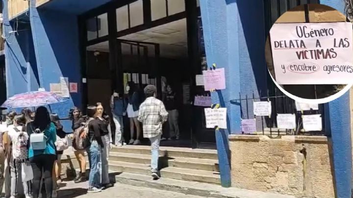 Se manifiestan alumnas de la Prepa Oficial de León para defender sus derechos