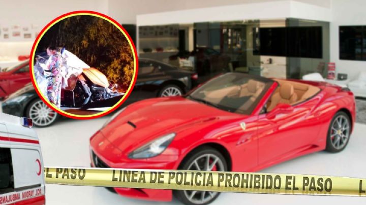 Joven ebrio destroza su Ferrari en Tula y lesiona a dos personas | VIDEO