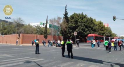 Caos en Avenida Insurgentes por bloqueo; hay afectaciones en Línea 1 del Metrobús