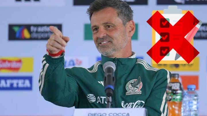 Diego Cocca no respeta jerarquías; deja fuera a dos de los referentes del Tri