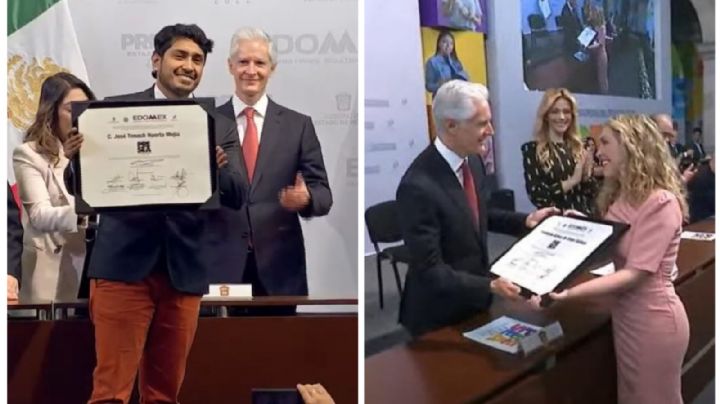 Gobernador Alfredo del Mazo reconoce con Presea Edomex 2022 a mexiquenses