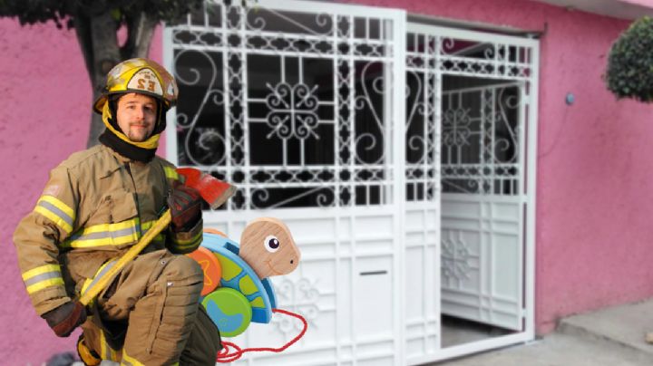 Padres dejan encerrado a bebé en su casa, es rescatado por bomberos