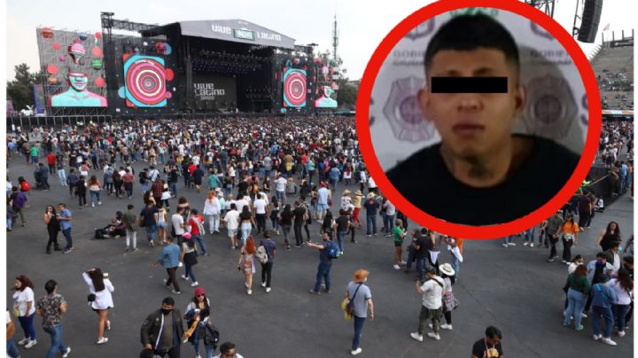 Capturan a hombre que asaltaba a asistentes al Foro Sol