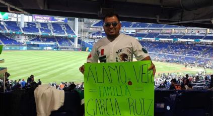 Háganme viral: veracruzano asiste a juego de béisbol México vs Japón