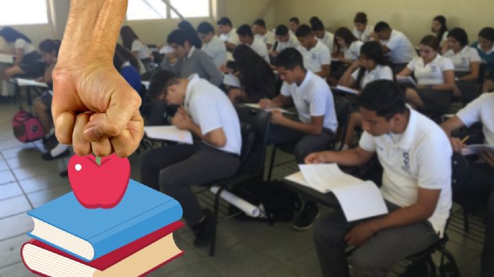 Exhiben a profesor del CBTIS de Actopan; reta a golpes a alumno | VIDEO