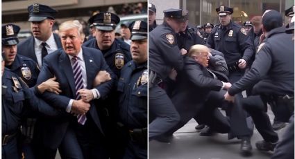 ¿Arrestaron a Donald Trump? La verdad sobre las fotos que circulan
