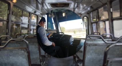 Chateaba mientras iba al volante; denuncian en redes a microbusero de ruta de Pachuca