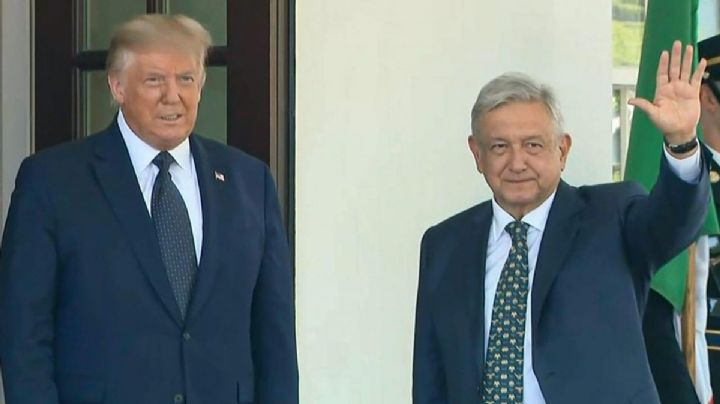 AMLO defiende a Trump, posible detención es para borrarlo de la boleta electoral