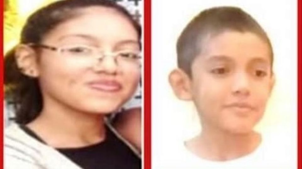 Hugo Yarset, de 9 años, y Aranza Yosemiti Monfort Luna, de 16, están con su mamá en Veracruz, informó la Secretaría de Seguridad Pública del municipio de García