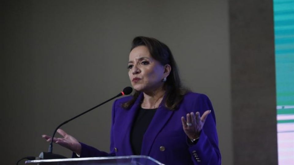 La presidenta de Honduras, Xiomara Castro