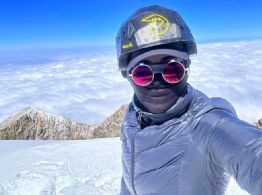 Perla Tijerina, alpinista que vivirá un mes en el Pico de Orizaba