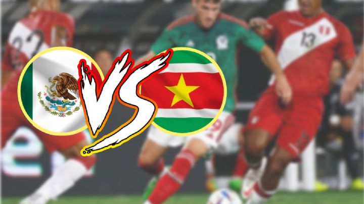 Surinam vs México: Horario y DÓNDE VER EN VIVO
