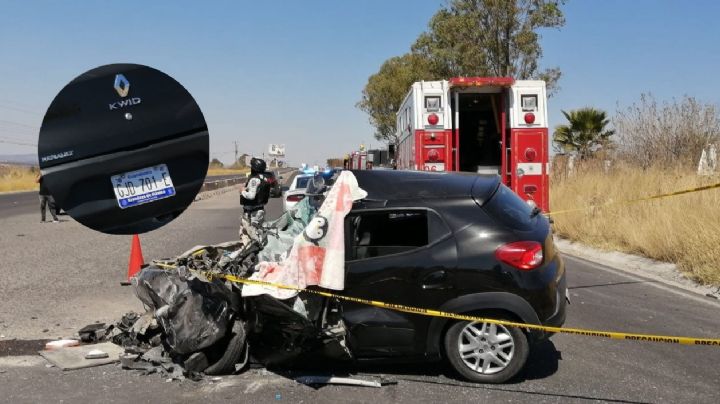 Carreterazo en la León-Lagos; muere al estamparse en caja de tráiler