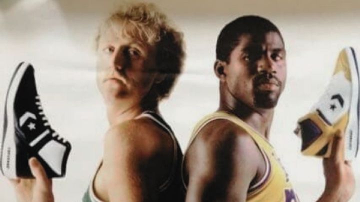 Larry Bird y Magic Johnson: de la rivalidad a la amistad gracias a unos Converse